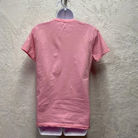 Adidas To Move Sport Golf T-Shirt Womens Medium Pink Cotton Crew Neck Pullover - Picture 4 of 10